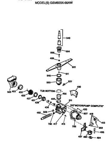 Motor/pump