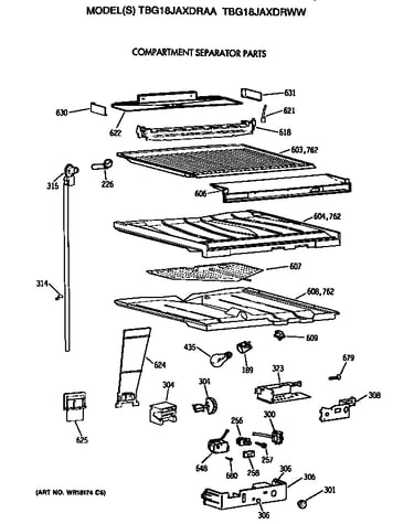 Compartment separator