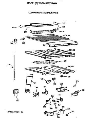 Compartment separator