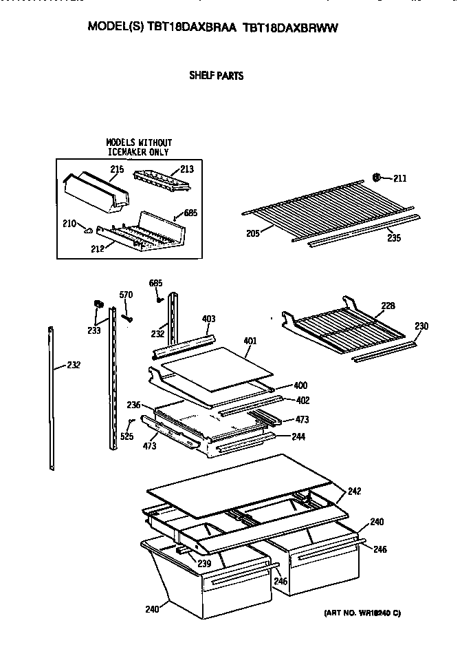 SHELVES