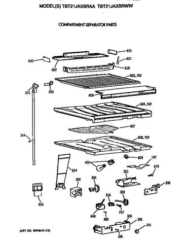 Compartment separator