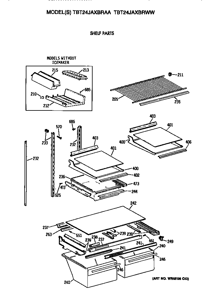 SHELVES