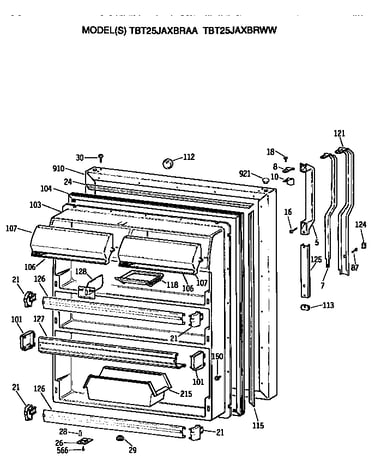 Fresh food door