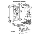 GE TBX14DAXKRWH cabinet diagram