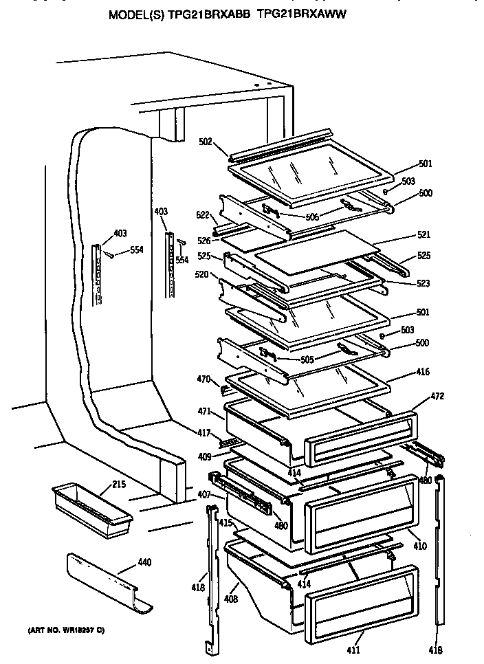 SHELVES