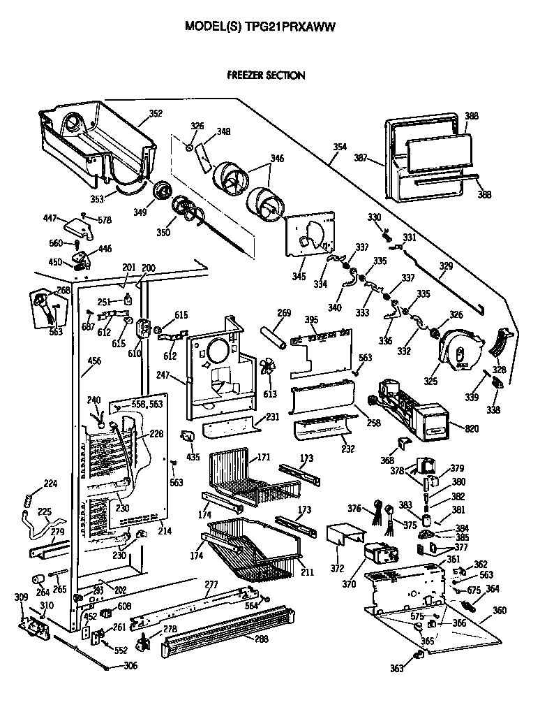 FREEZER SECTION