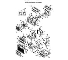 GE AJT08DGV1 unit parts diagram