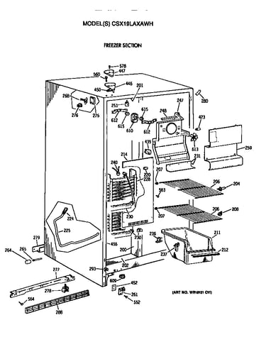 Freezer section