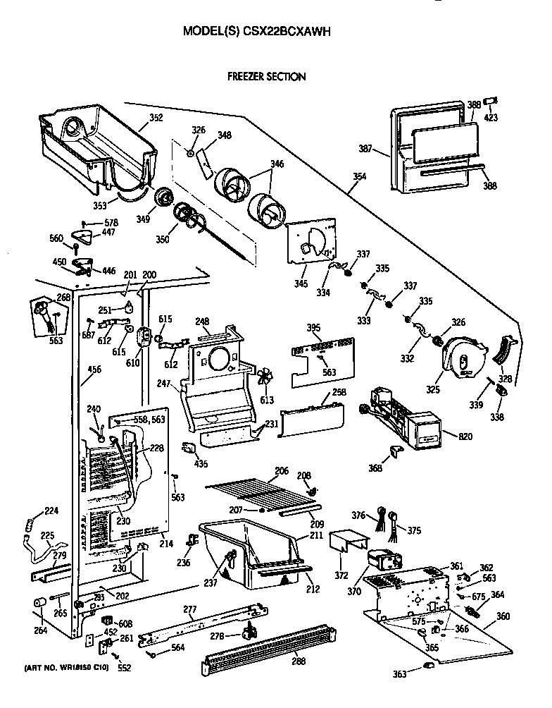 FREEZER SECTION