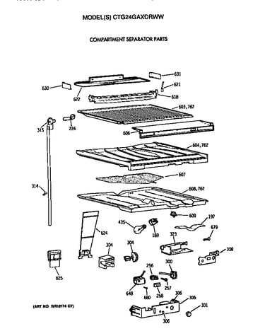 Compartment separator