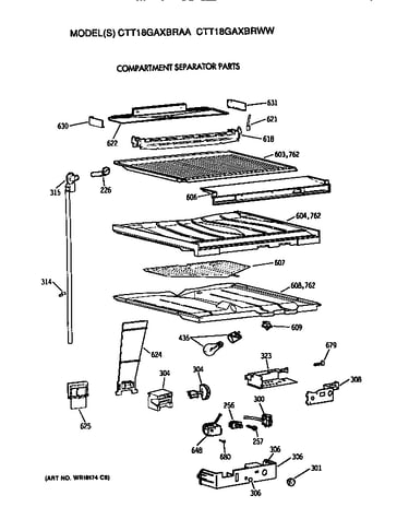 Compartment separator