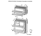 Hotpoint CTX14AYXKRWH doors diagram