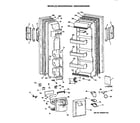 GE MSX22GRXAWW doors diagram