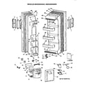 GE MSX22GRXAAA doors diagram