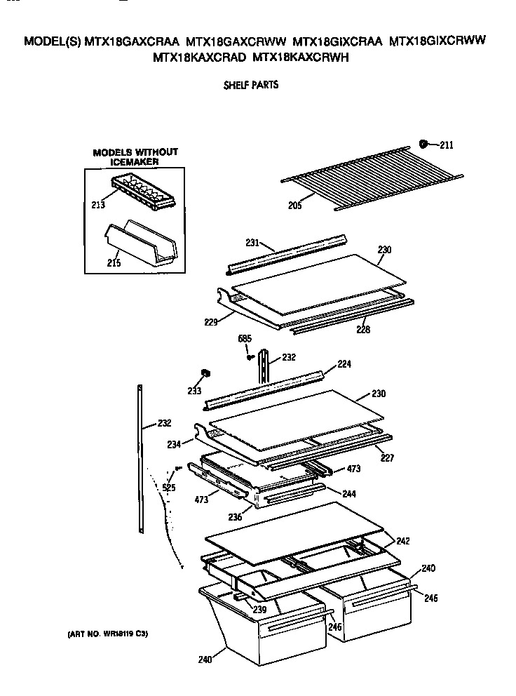 SHELVES