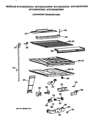 Compartment separator