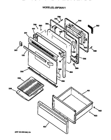 Door/utility drawer