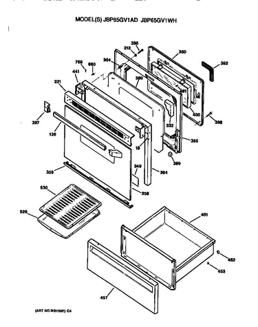 Door and drawer