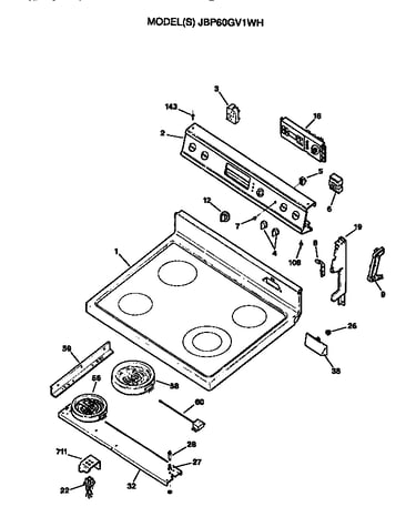 Cooktop/controls