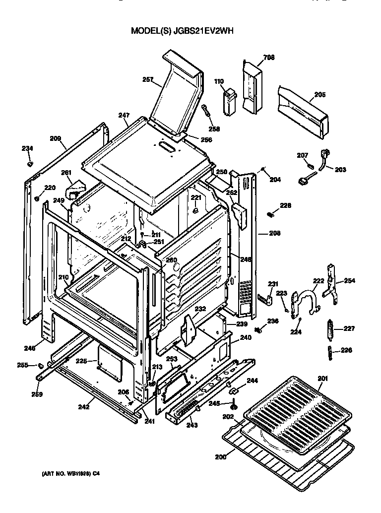 Oven cabinet
