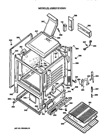Oven cabinet