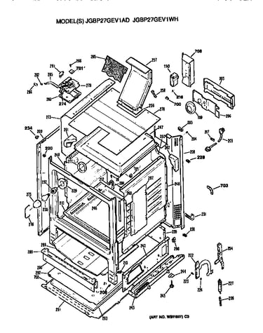 Oven cabinet