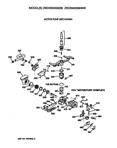 Motor/pump