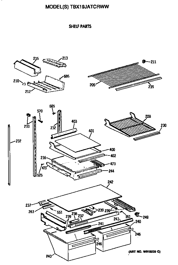Shelves