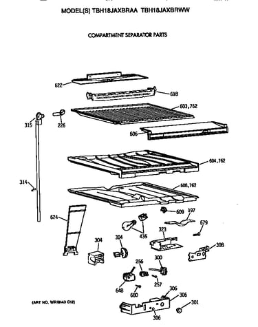 Compartment separator