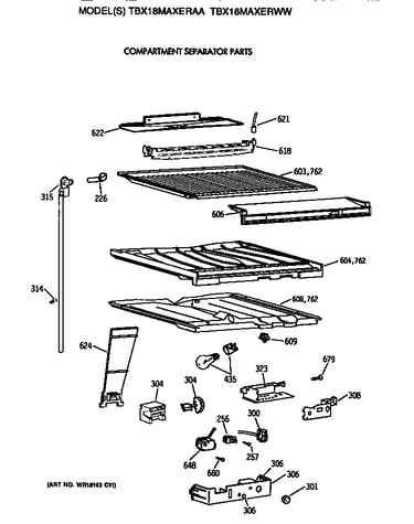 Compartment separator