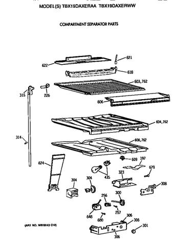 Compartment separator