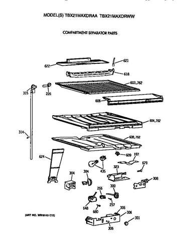 Compartment separator