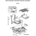 GE TBX22JAXDRWW shelves diagram