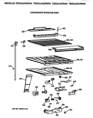 Compartment separator