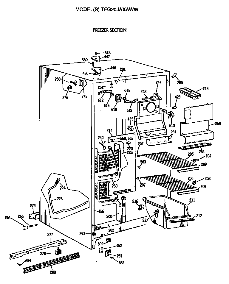 FREEZER SECTION