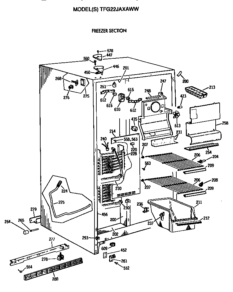 FREEZER SECTION