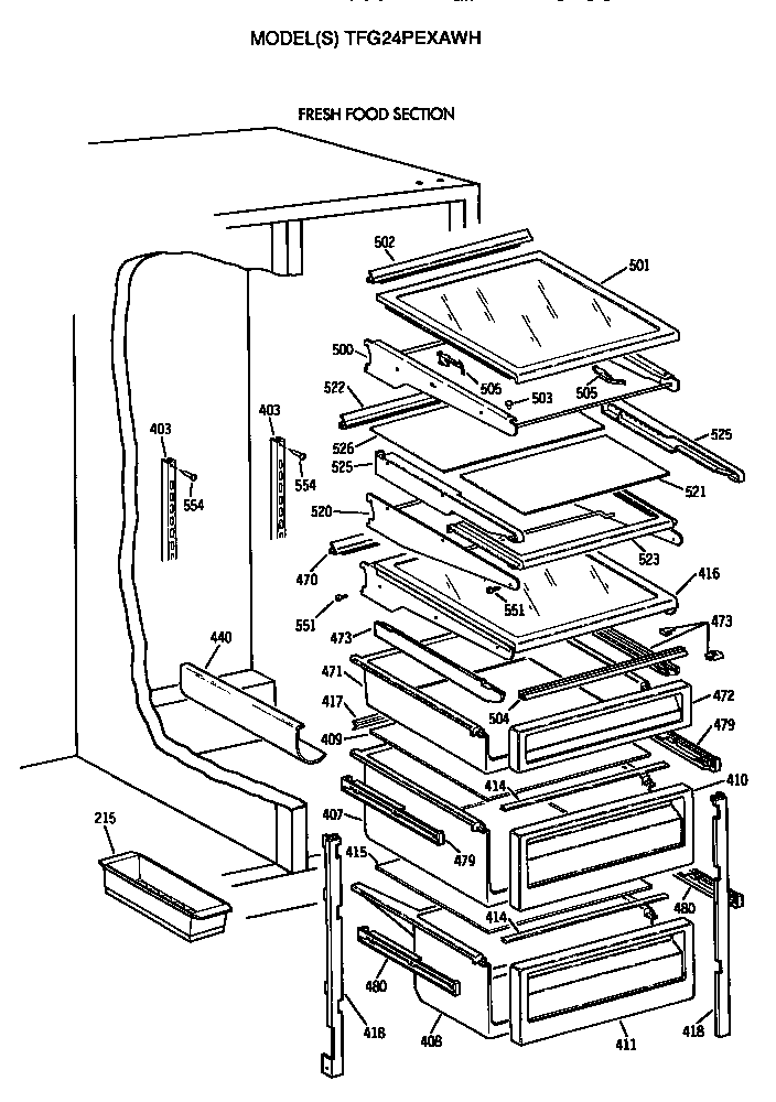 SHELVES