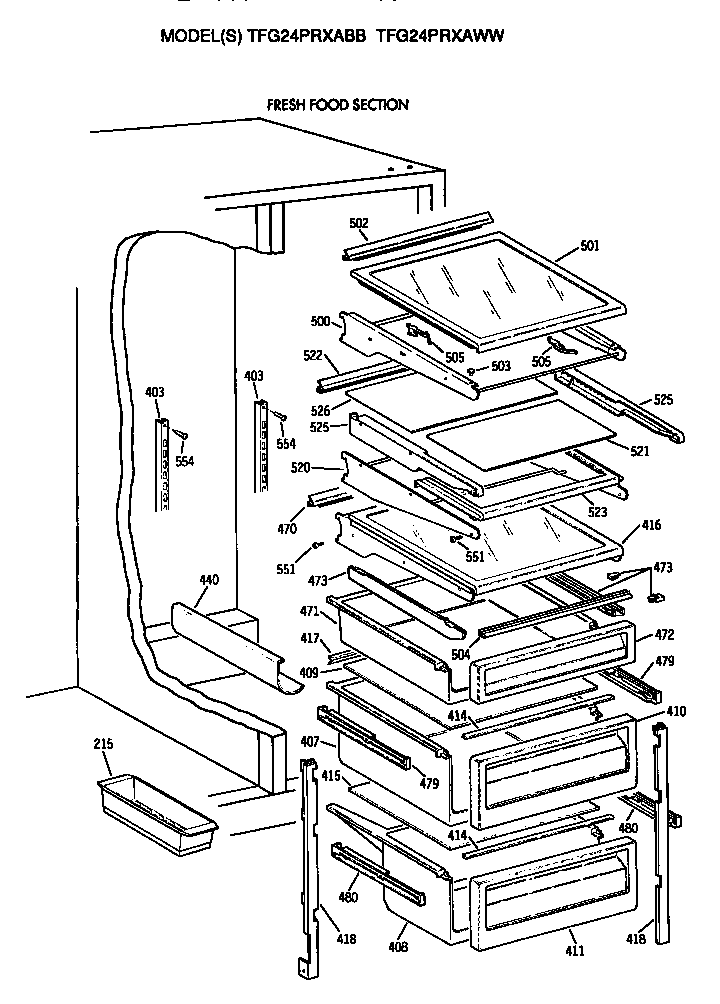 Shelves