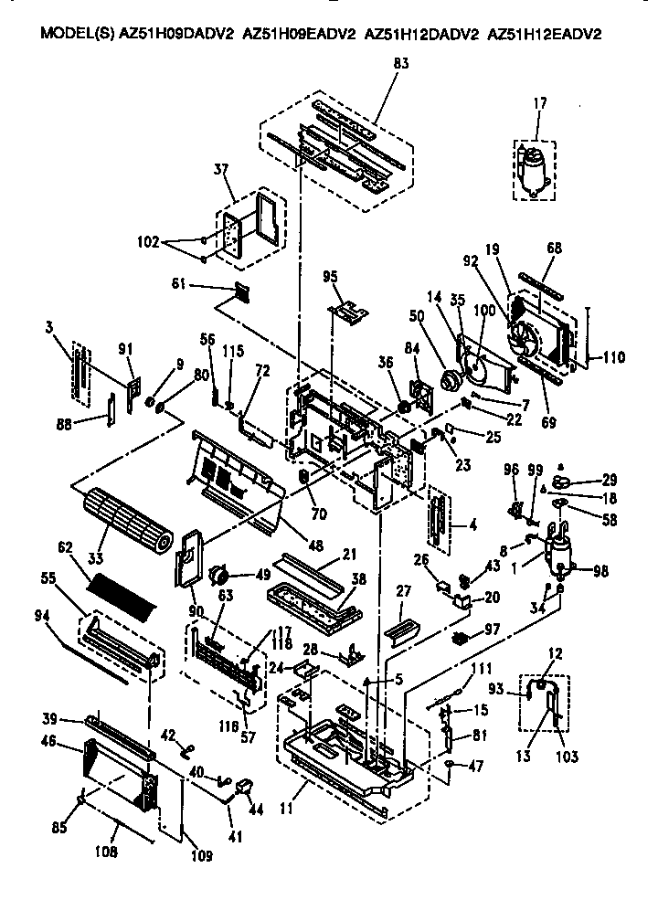 UNIT PARTS