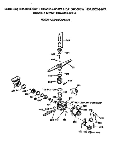 Motor/pump