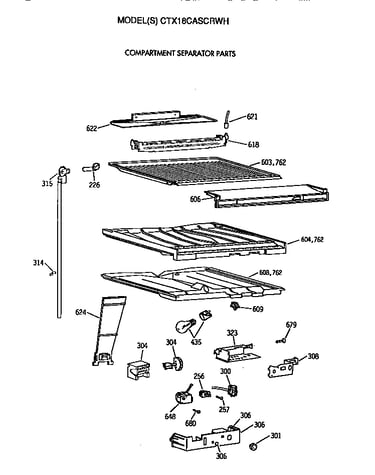 Compartment separator