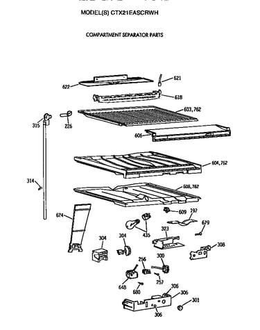Compartment separator