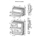 Hotpoint CTG14EAXHRWH doors diagram