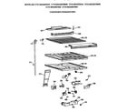 Hotpoint CTX18GIXERWW compartment separator diagram