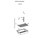 Hotpoint CTX18LAXERWH shelves diagram