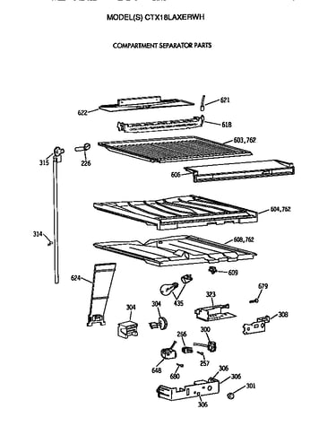 Compartment separator