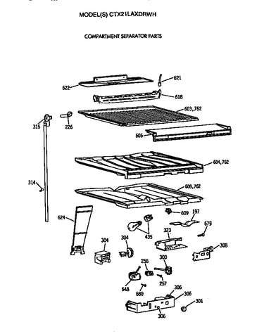 Compartment separator