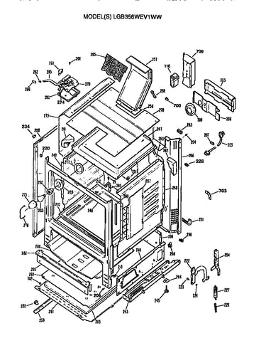 Oven cabinet