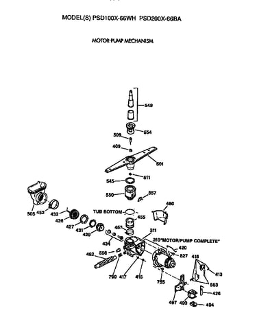 Motor/pump