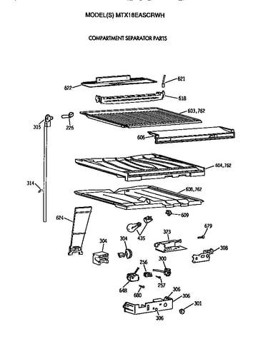 Compartment separator